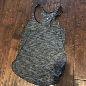 Heather gray lululemon racerback tank. Size 4